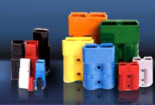 Buy cheap 600V 175A Bipolar Stacker Forklift Battery Parts , Quick Battery Connectors from wholesalers