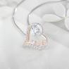 Buy cheap YASVITTI I Love You Heart Pendant Necklaces Birthday Valentine's Day Mother's Day Christmas Mom Gifts Jewelry for Women from wholesalers