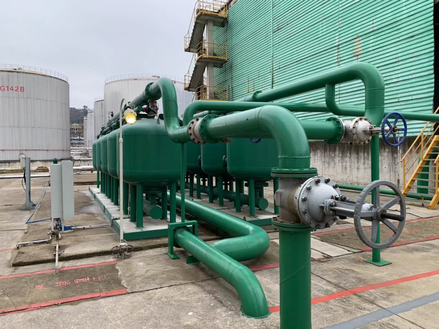 Stainless Steel Media Filter System Reverse Osmosis Membrane