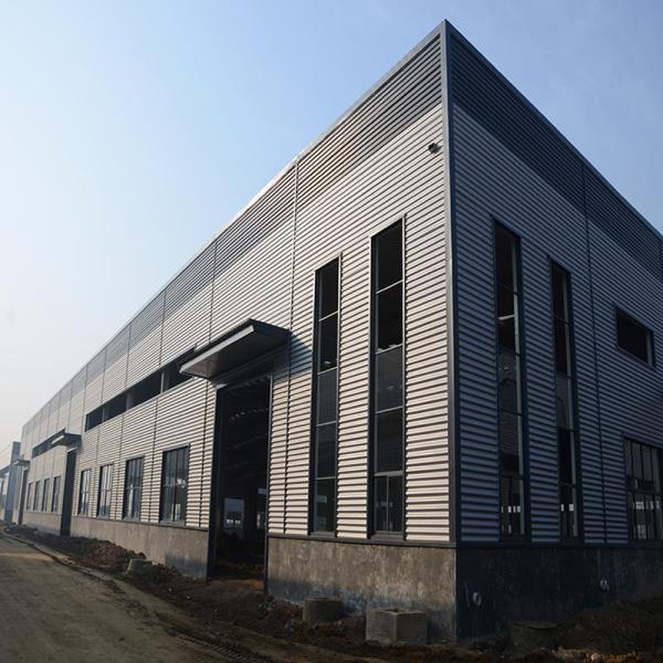Buy cheap Long Span Steel Space Truss Buildings Modern Metal Frame Prefaricated Workshop from wholesalers