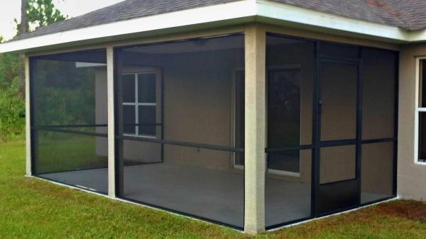 Buy cheap Pest Resistant PVC Fiberglass Pool Patio Screen Mesh 0.33mm Wire Diameter from wholesalers