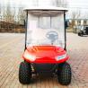 Buy cheap Red Color 4+2 Seater Golf Cart New Energy Vehicle Road Legal Low Price And High Quality 3.5 kw motor from wholesalers
