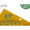 Buy cheap Yellow Moisture Proof Lure Fishing Bag Plastic Laminated For Hard Baits / Spinners from wholesalers
