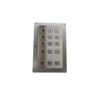 Buy cheap 3 x 5 TTL Industrial Keypad For AES DES TDES 15 Keys Stainless Steel Material product