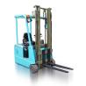 Buy cheap Portable LP Gas Engine Three Wheel Electric Forklift Counterbalance Lift Truck from wholesalers