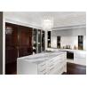 Buy cheap Acid Resistant Calacatta Classic Quartz Polished Surfaces Finished 6.5 Mohz from wholesalers