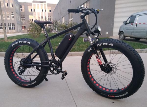 Buy cheap 48V 500w Geared Motor Cycling Electric Fat Bike High Torque , Wheel Size 26x4.0 from wholesalers