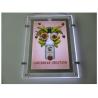 Buy cheap Slim advertising led illuminated crystal light box from wholesalers