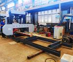 60 Inch 1600mm Wood Portable Sawmill Machine For Cutting Tree Trunk
