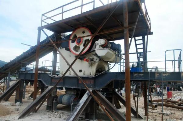 Buy cheap 500TPH-600TPH Medium Hard Rock Screening &Washing Plant Sand Making Plant vibrating feeder primary crushing from wholesalers