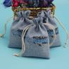 Buy cheap Custom Hanging Gift Jute Drawstring Bag Portable For Jewelry Travel / Storage from wholesalers