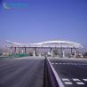 Buy cheap EPS PU Roof Toll Booth Construction 0.8mm Roof Toll Plaza Canopy 4-8 Lanes from wholesalers