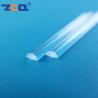 Buy cheap Half Round Quartz Glass Rod End Face Grinding For Semiconductor Chemical Healing from wholesalers