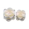 Buy cheap 30g 50g Acrylic Cream Jar Color Customized Flower Shape from wholesalers