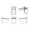 Buy cheap In Cycle Top Sheet Film Packaging Machine Three Phase Five Wire AC380V/50HZ from wholesalers