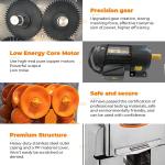 220V Commercial Automatic Orange Juice Machine / Stainless Steel Lemon Squeezer
