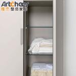 NO Folded Durable Luxury Walk In Closet Storage Wardrobe Interior Design