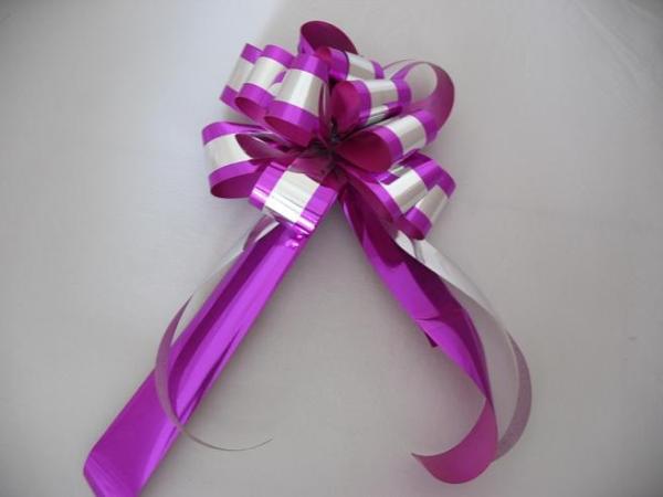 Buy cheap Custom Printed Gift Wrap Pull Ribbon Bows Christmas Christmas Bows And Ribbon from wholesalers