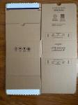 High Productivity Folding Carton Gluers 1600kg Cardboard Box Folder