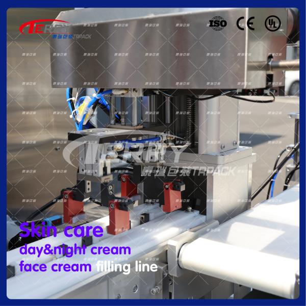 Buy cheap Highly Automated Cosmetic Cream Filling Machine for Face Cream Day Cream Night Cream Moisturizing Cream from wholesalers