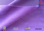 Violet Western Textile Polyester Velvet Fabric Crystal Super Soft Velvet For