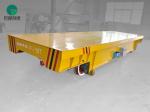 Heavy Load Cable Drum Powered Rail Transfer Trolley for Steel Mill Handling