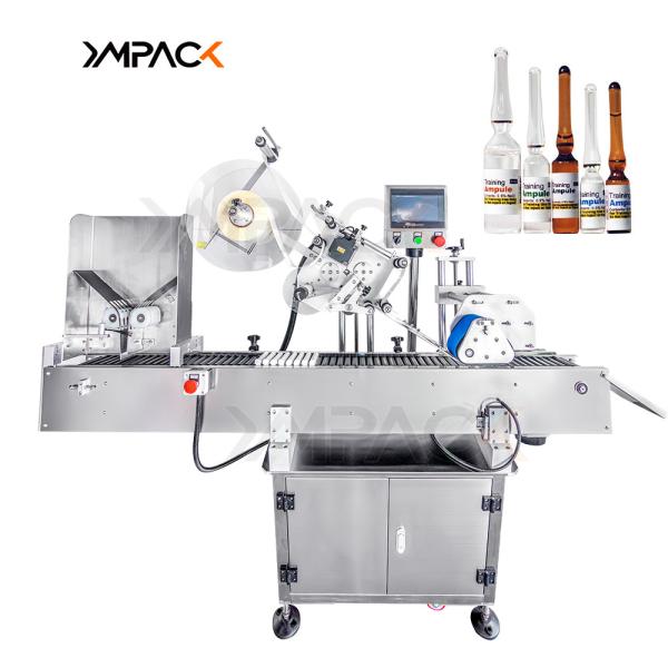 Buy cheap Good Stability Ampoule Vial Syrup Syringe Labeling Machine for 10ml 15ml 20ml Bottles from wholesalers