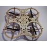 Buy cheap S1 Wooden Assembled DIY Quad Copter UAV Model School Airplane Model Competition from wholesalers