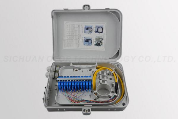 Buy cheap 24 Port Fiber Optic Distribution Box RoHS Certification for Local Area Networks from wholesalers