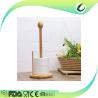 Buy cheap Bamboo kitchen paper towel holder from wholesalers