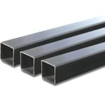 Hot Rolled Square Galvanized Steel Pipe 4m - 10m Straight Seam Welded Pipe