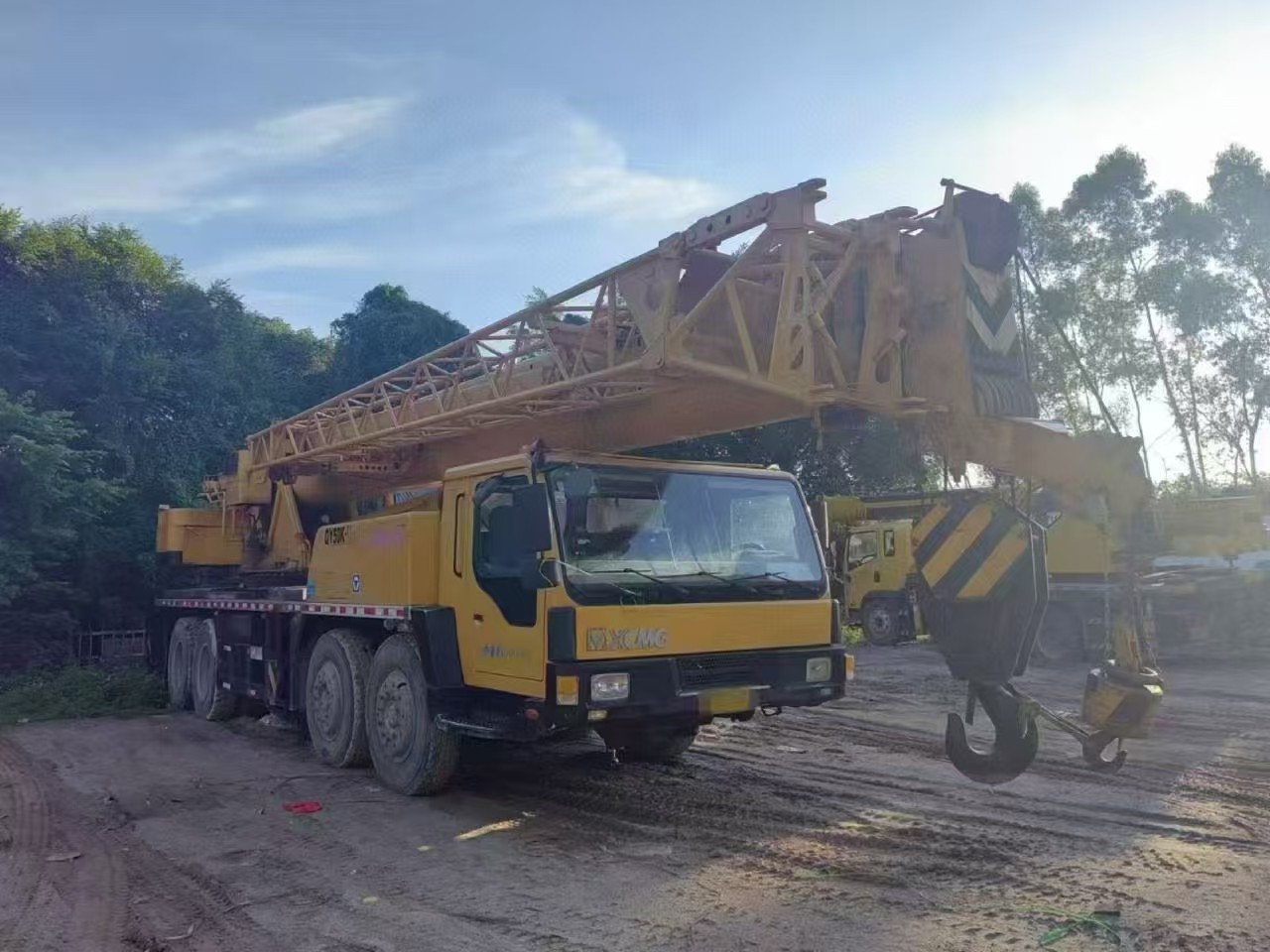 2013 Mobile Truck Crane For Sale 50 Tons Direct Source Max Working Height 42.7 Meters