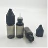 Buy cheap 10 ml Clear Pet Plastic Bottles With White/Black Tamper Evident Cap from wholesalers