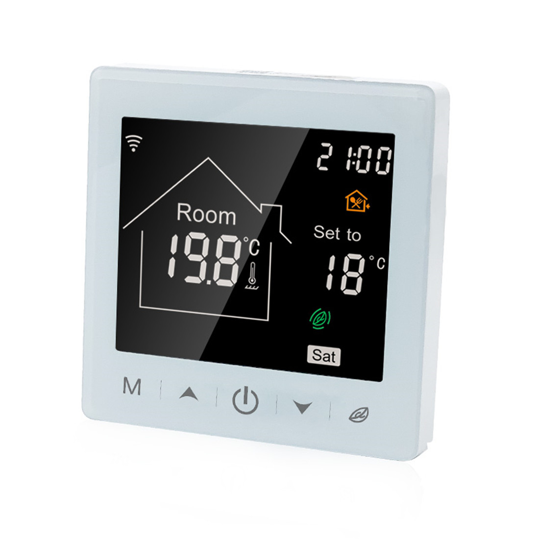 R9W.703 Original Manufacturer LCD 3A Programmable Smart Wi-Fi Water Heating Thermostat Working with Alexa and Google