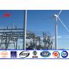 Buy cheap 33kv Transmission Line Galvanized Steel Steel Utility Pole Electric Telescoping Pole from wholesalers