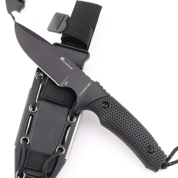 Buy cheap Black Sharp Stainless Steel Machete Fireproof Explorer Machete from wholesalers