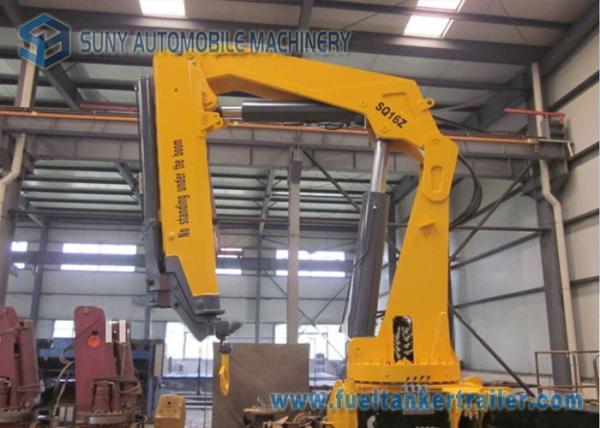 Buy cheap Knuckle Boom 16 Ton Heavy Duty Crane Truck with Folding Arm SQ16ZA4 from wholesalers