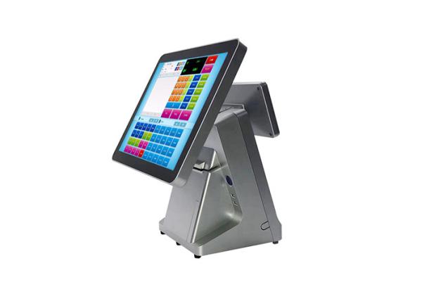 Buy cheap 1024 X 768 PC POS Machine Fanless Motherboard Biometric Excellent Fluctuation Resistance from wholesalers