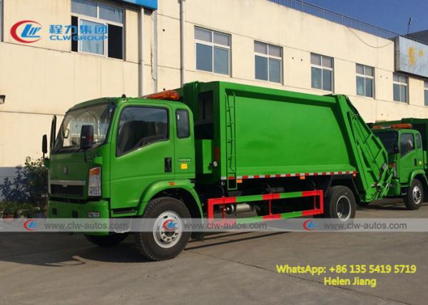 Buy cheap Sinotruk Howo 4x2 140hp Waste Refuse Compactor Truck from wholesalers