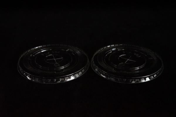 Buy cheap Flat 185mm Clear CPLA Lids Disposable Parties Bioplastic from wholesalers
