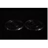 Buy cheap Flat 185mm Clear CPLA Lids Disposable Parties Bioplastic from wholesalers
