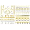 Buy cheap Metallic tattoo from wholesalers