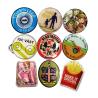 Buy cheap Custom Metal Name Pin Badges Domed Resin Badges 37mm 25mm Size from wholesalers