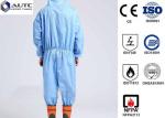 Comfortable PPE Safety Wear , Chemical Protective Suit Breathable Optimum Fit