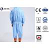 Buy cheap 3XL White PE Laminated Fabric With SMS Non-Woven Chemical Resistant Coveralls from wholesalers
