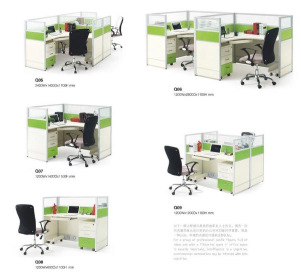 Buy cheap modern 2 seater office panel partition furniture from wholesalers
