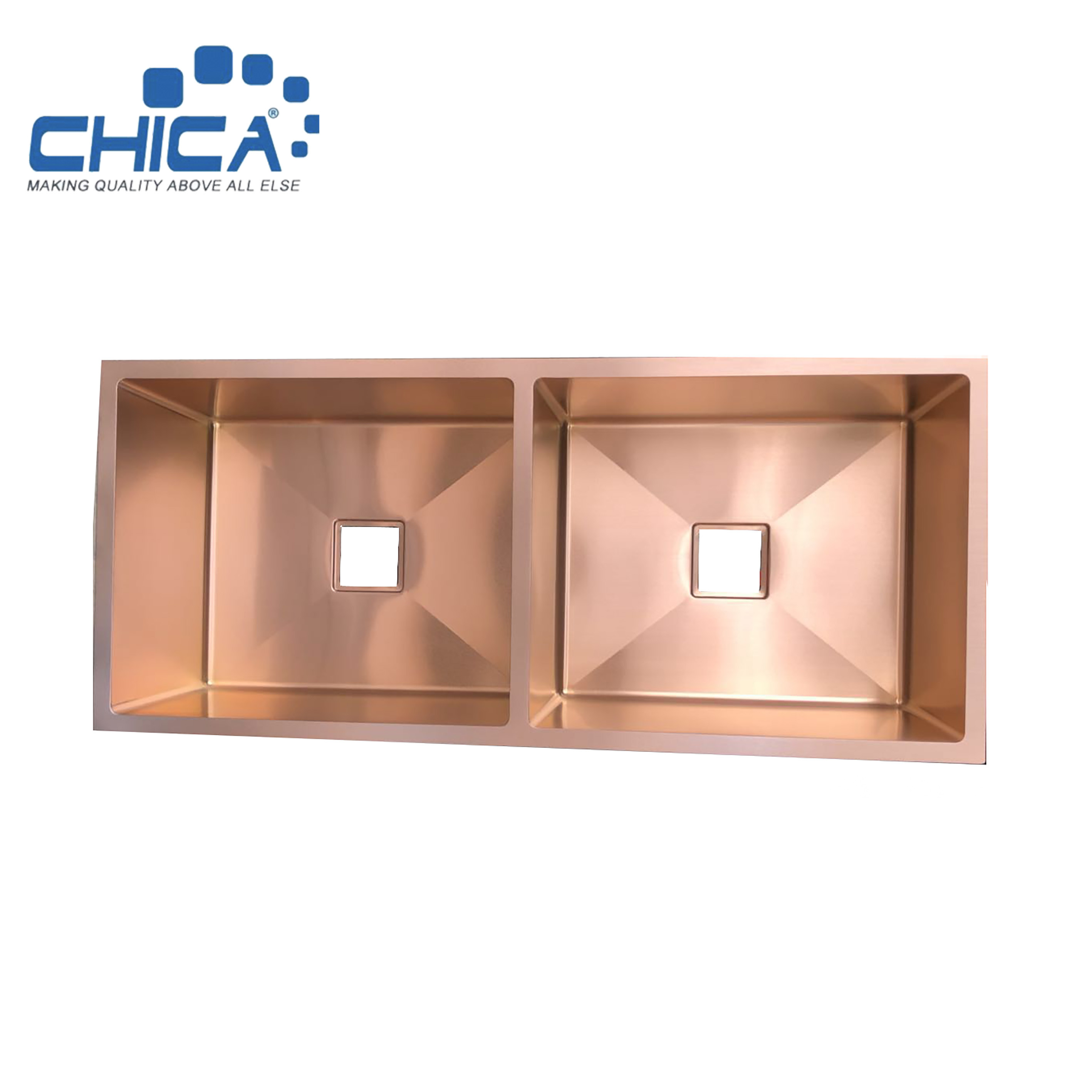 SUS201 304 Stainless Steel Double Bowl Topmount Kitchen Sink Commercial Stainless Steel Kitchen Sink For House