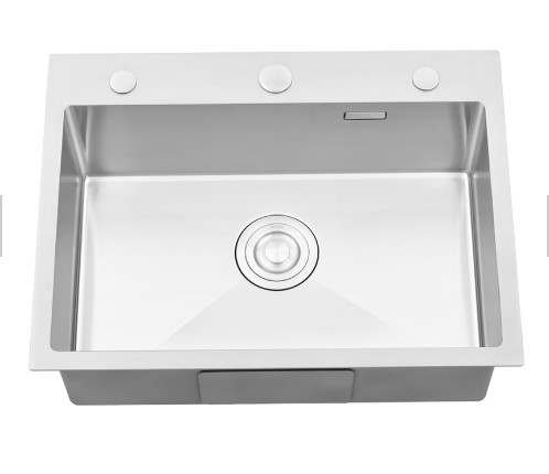 Stainless Steel Drop In Single Bowl Kitchen Sink Undermount Double Bowl