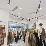 RoHS LED Track Spotlight IP20 30 Watt Track Light For Clothing Store