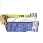 550GSM Blue Microfiber Wet Mop System With Hard Wire / Hard Silk Mop Head